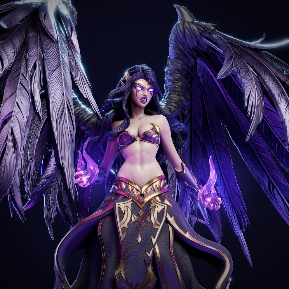 3598 Morgana - League of Legends - STL 3D Print Files