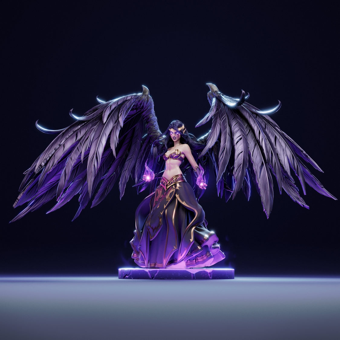 3598 Morgana - League of Legends - STL 3D Print Files