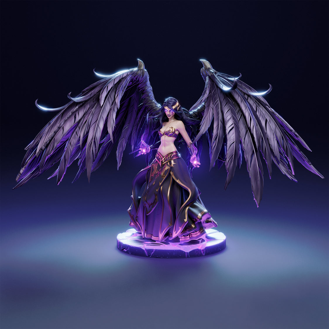 3598 Morgana - League of Legends - STL 3D Print Files