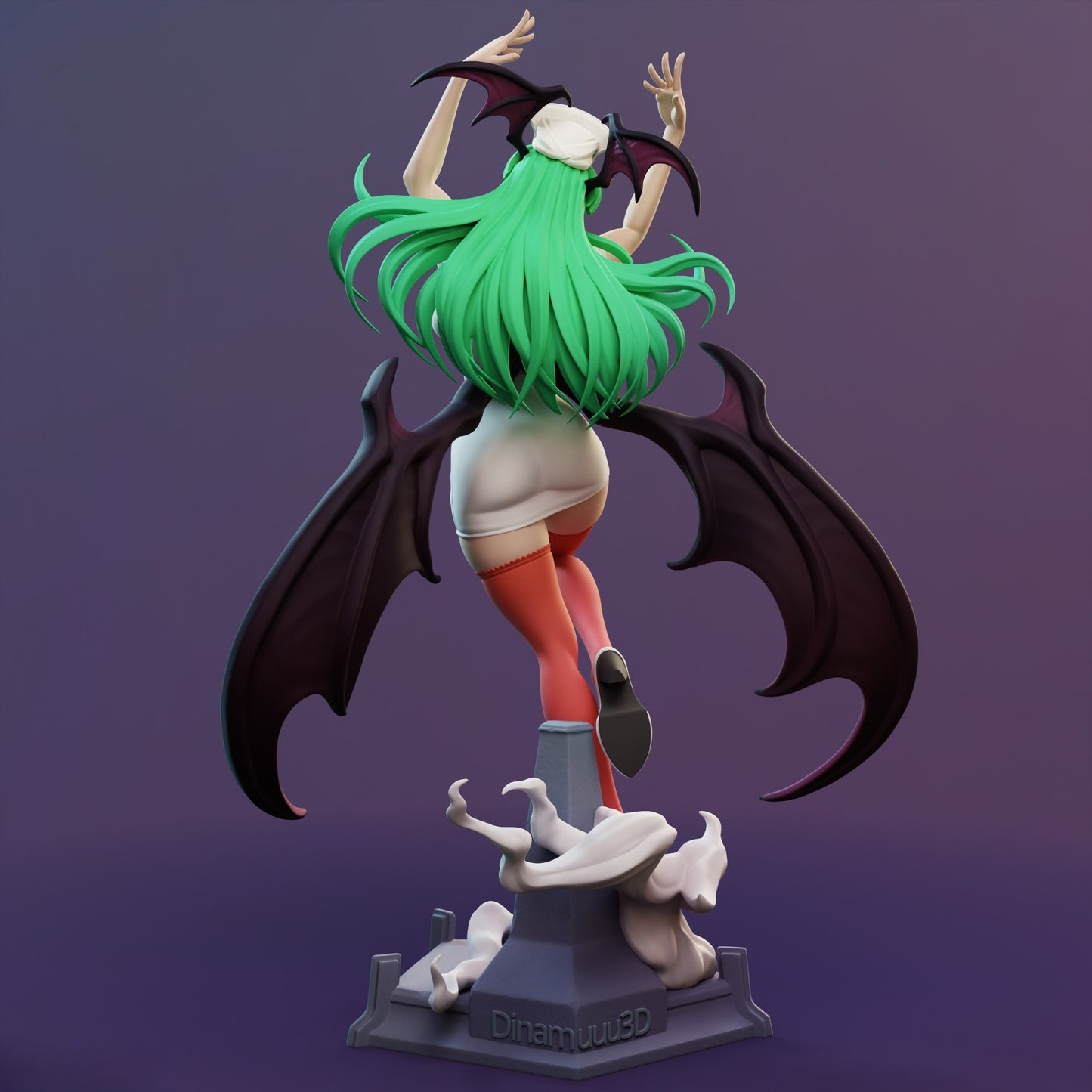 4180 Morrigan Aensland NSFW - Darkstalkers - STL 3D Print Files