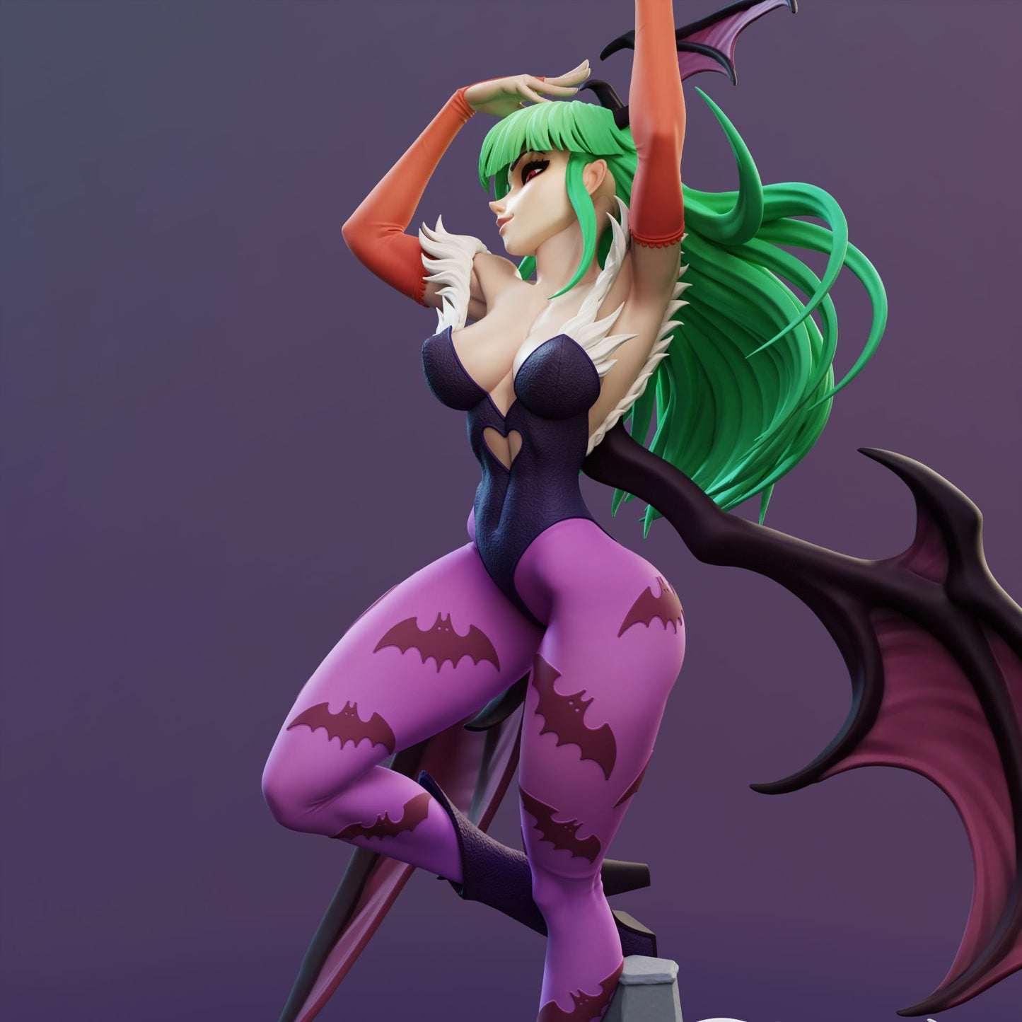 4180 Morrigan Aensland NSFW - Darkstalkers - STL 3D Print Files