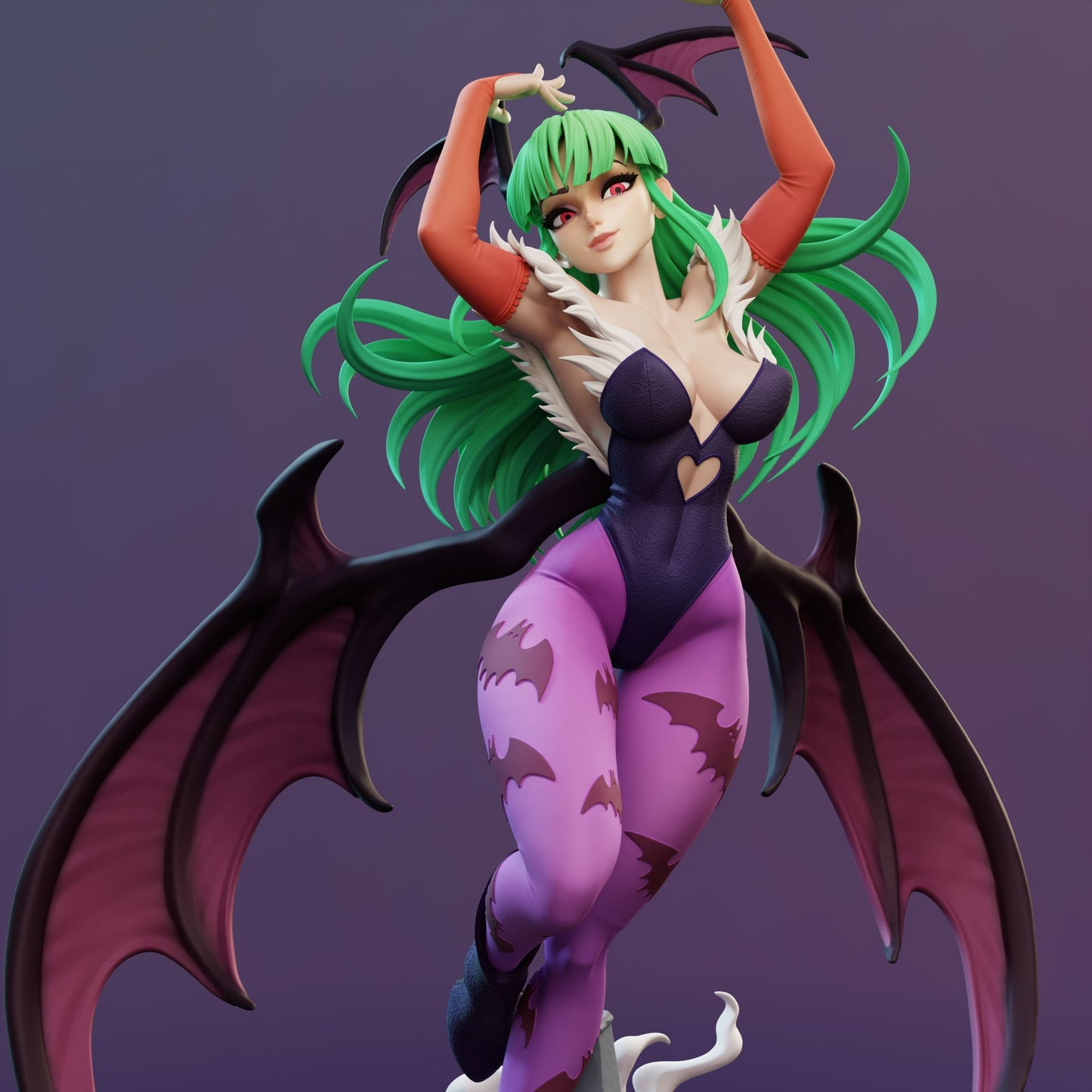 4180 Morrigan Aensland NSFW - Darkstalkers - STL 3D Print Files