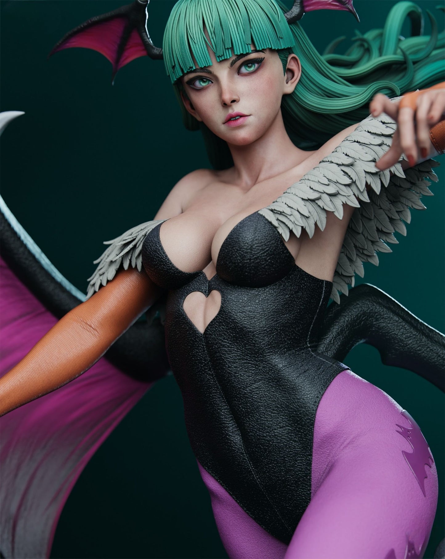 4207 Morrigan - Darkstalkers - STL 3D Print Files