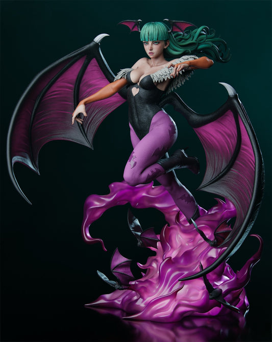 4207 Morrigan - Darkstalkers - STL 3D Print Files