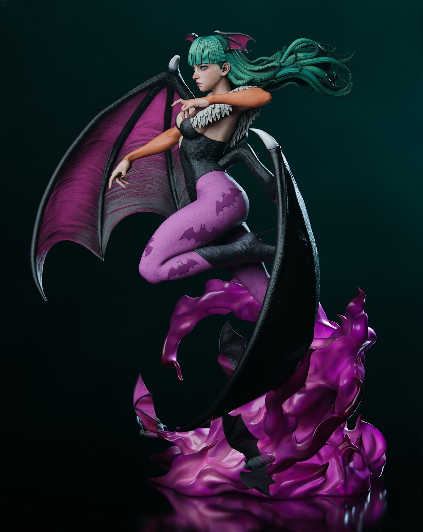 4207 Morrigan - Darkstalkers - STL 3D Print Files