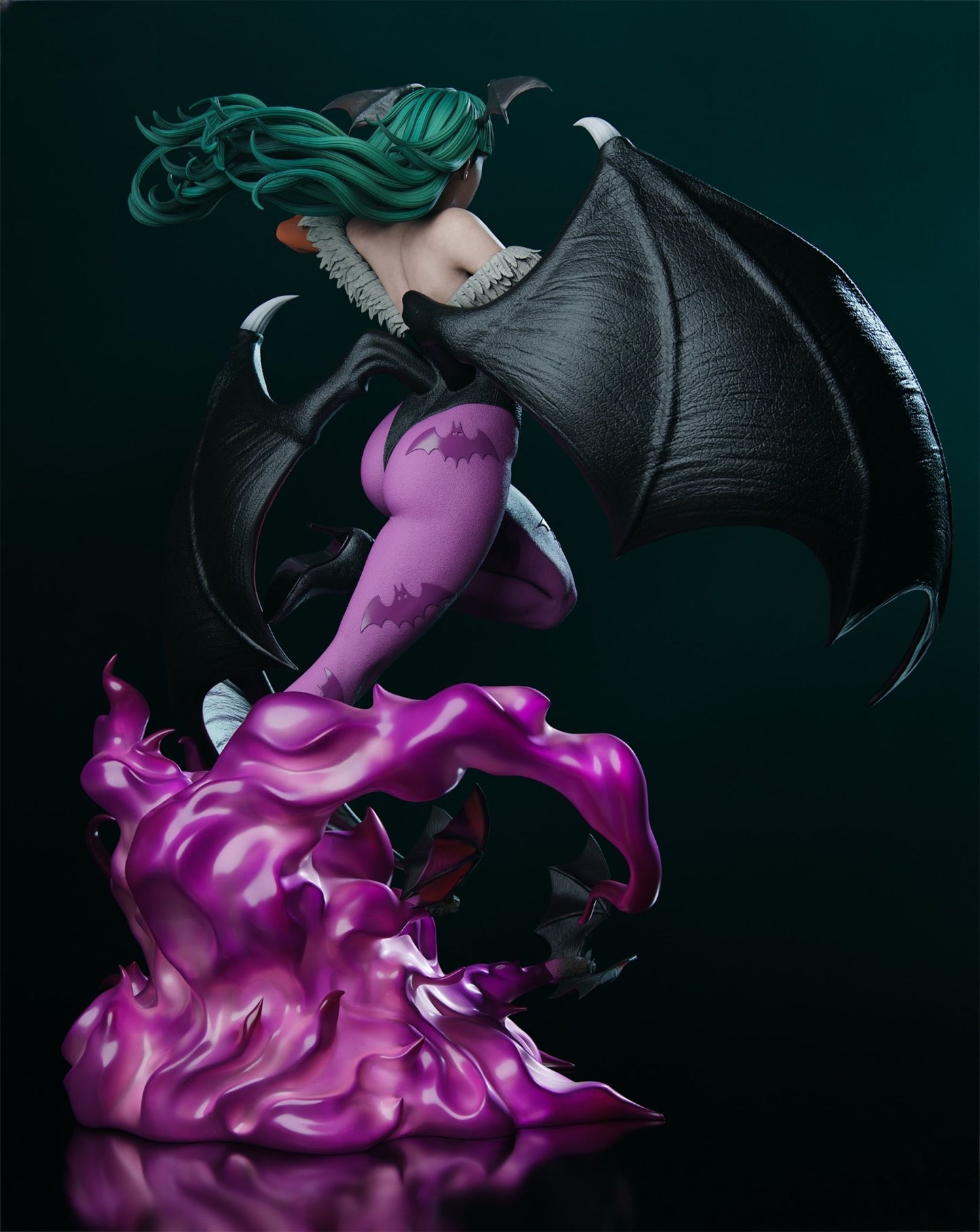 4207 Morrigan - Darkstalkers - STL 3D Print Files