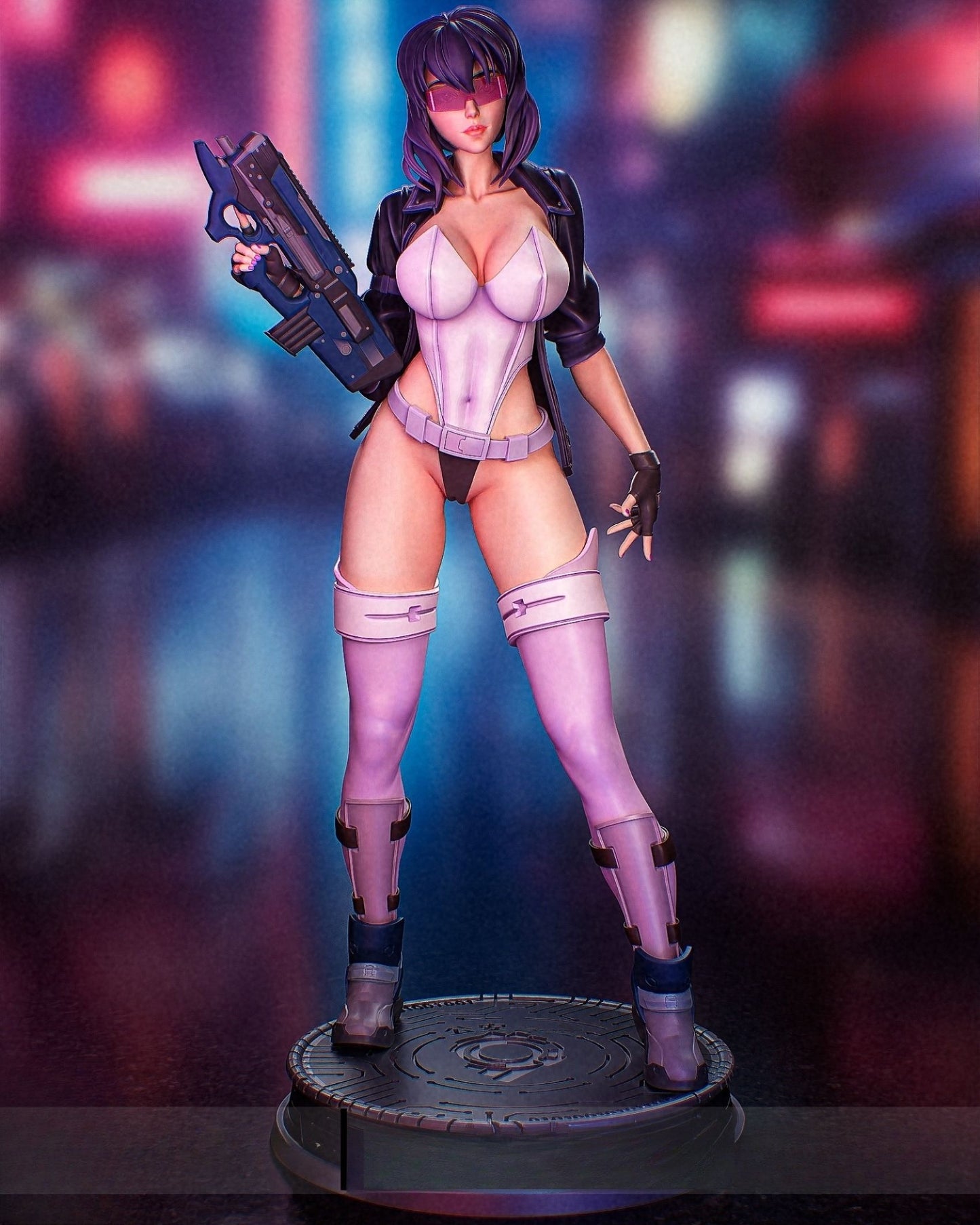 3838 Motoko Kusanagi NSFW - Ghost in the Shell - STL 3D Print Files