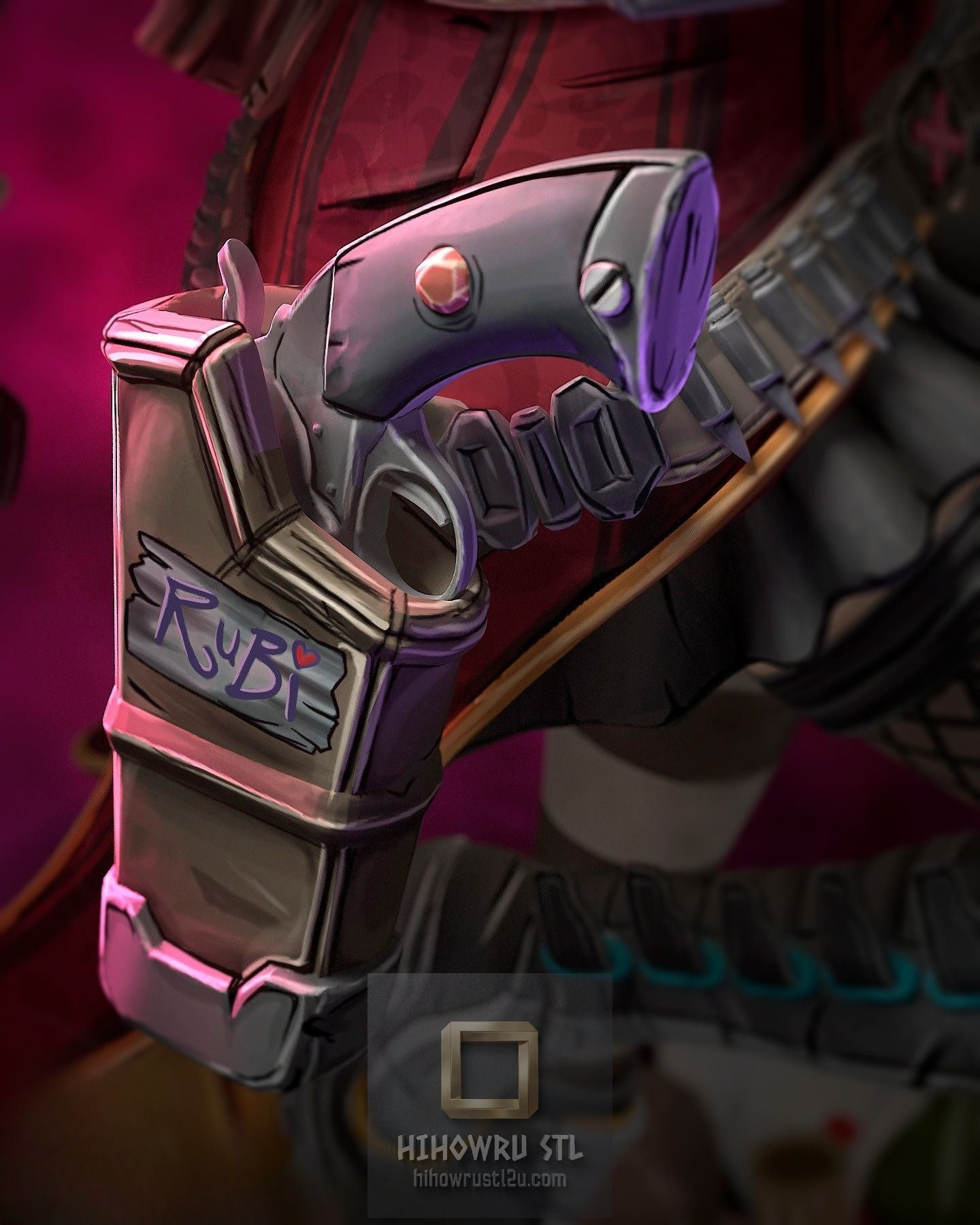 5296 Mad Moxxi - Borderlands - STL 3D Print Files