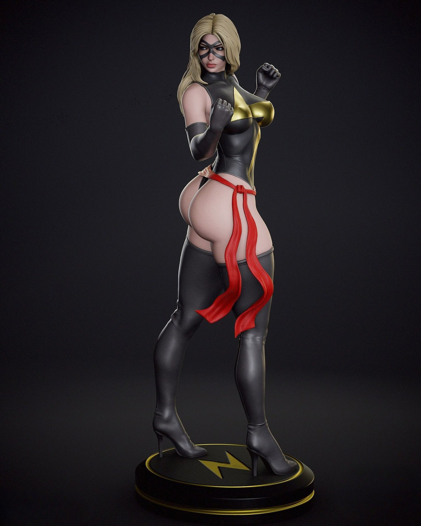 3730 Ms. Marvel NSFW - Carol Denvers - STL 3D Print Files