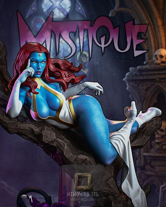 4943 Mystique - X-Men - STL 3D Print Files