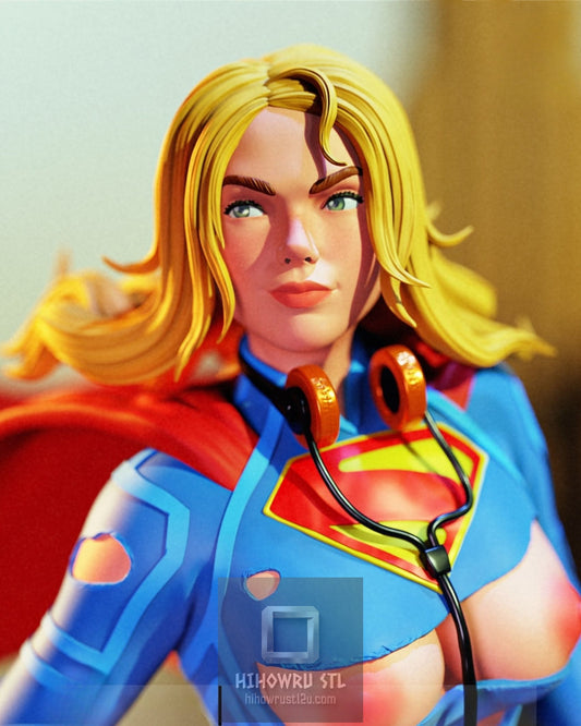 5391 Supergirl NSFW - DC Comics - STL 3D Print Files