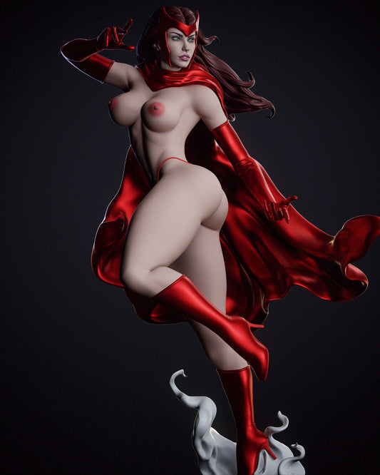 4197 Scarlet Witch NSFW - Wanda Maximoff - STL 3D Print Files