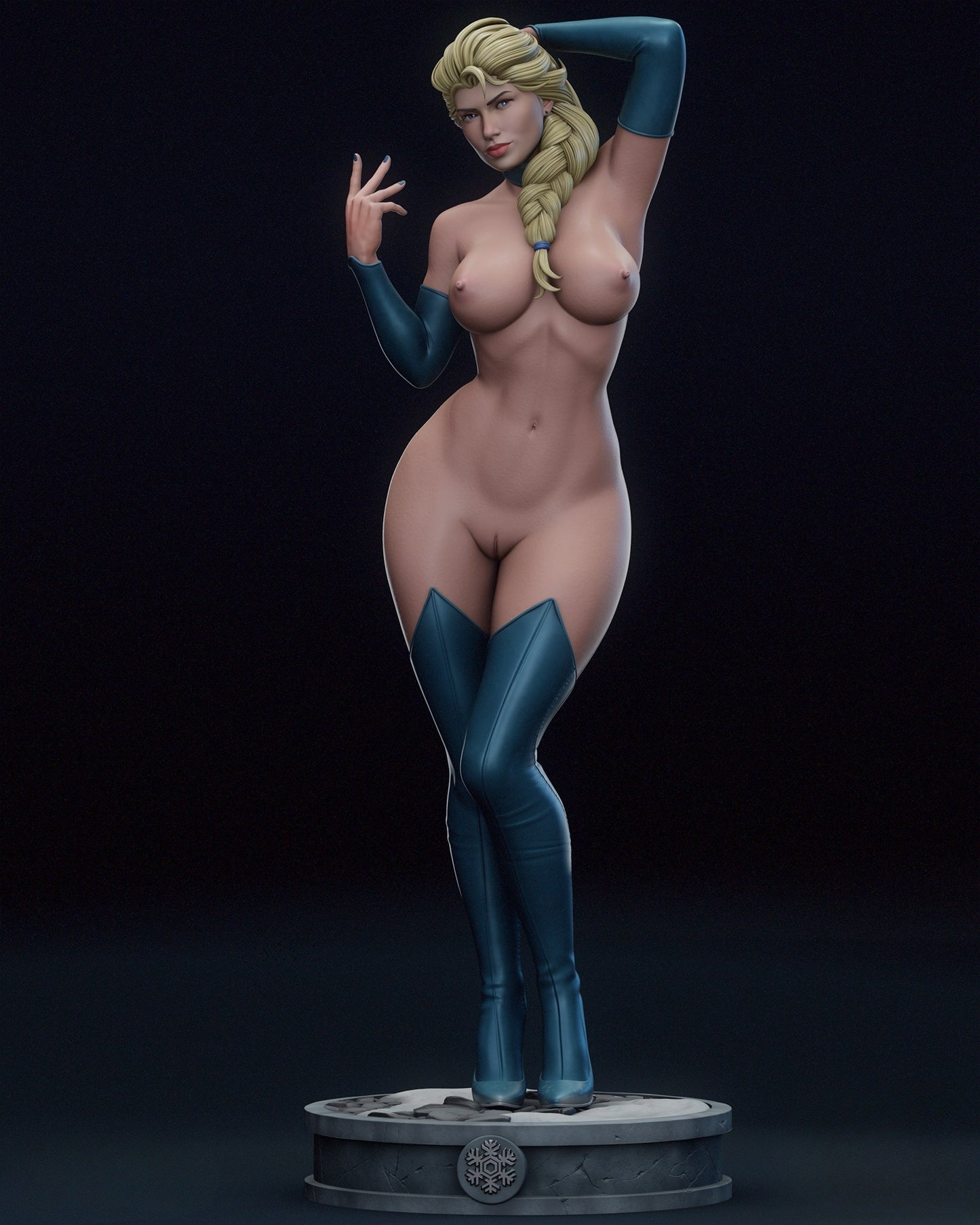 2892 Elsa NSFW - Frozen - STL 3D Print Files