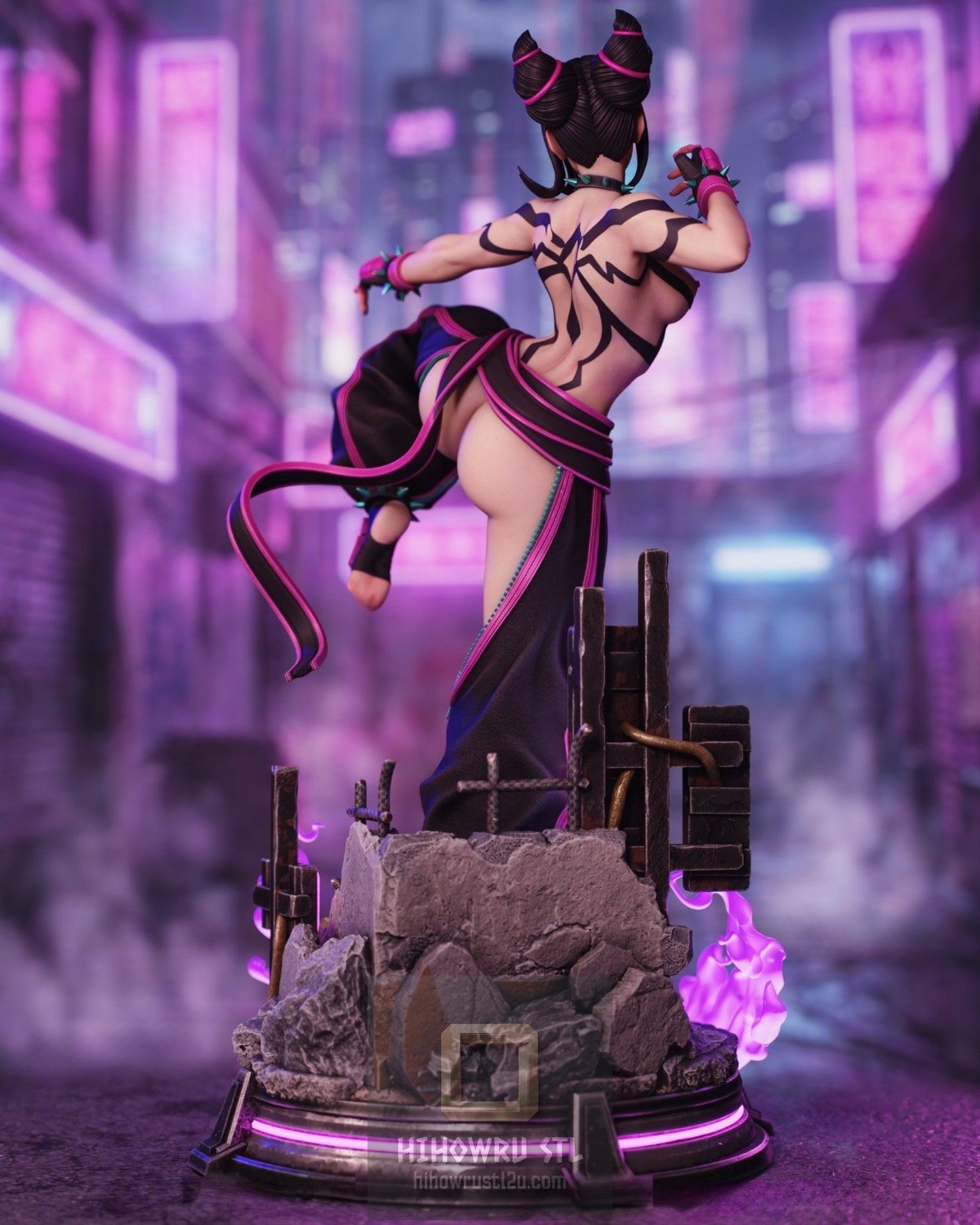 4933 Juri Han NSFW - Street Fighter - STL 3D Print Files