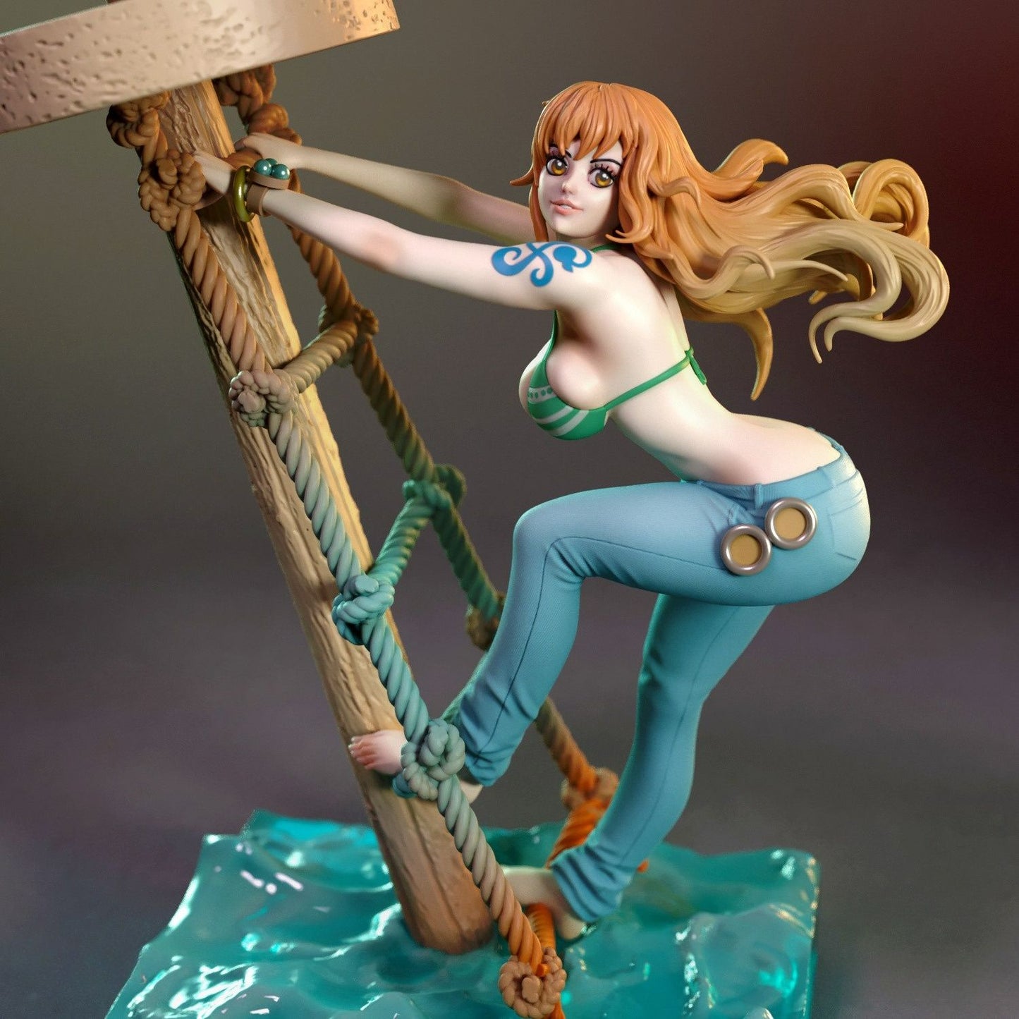 3831 Nami NSFW - One Piece - STL 3D Print Files