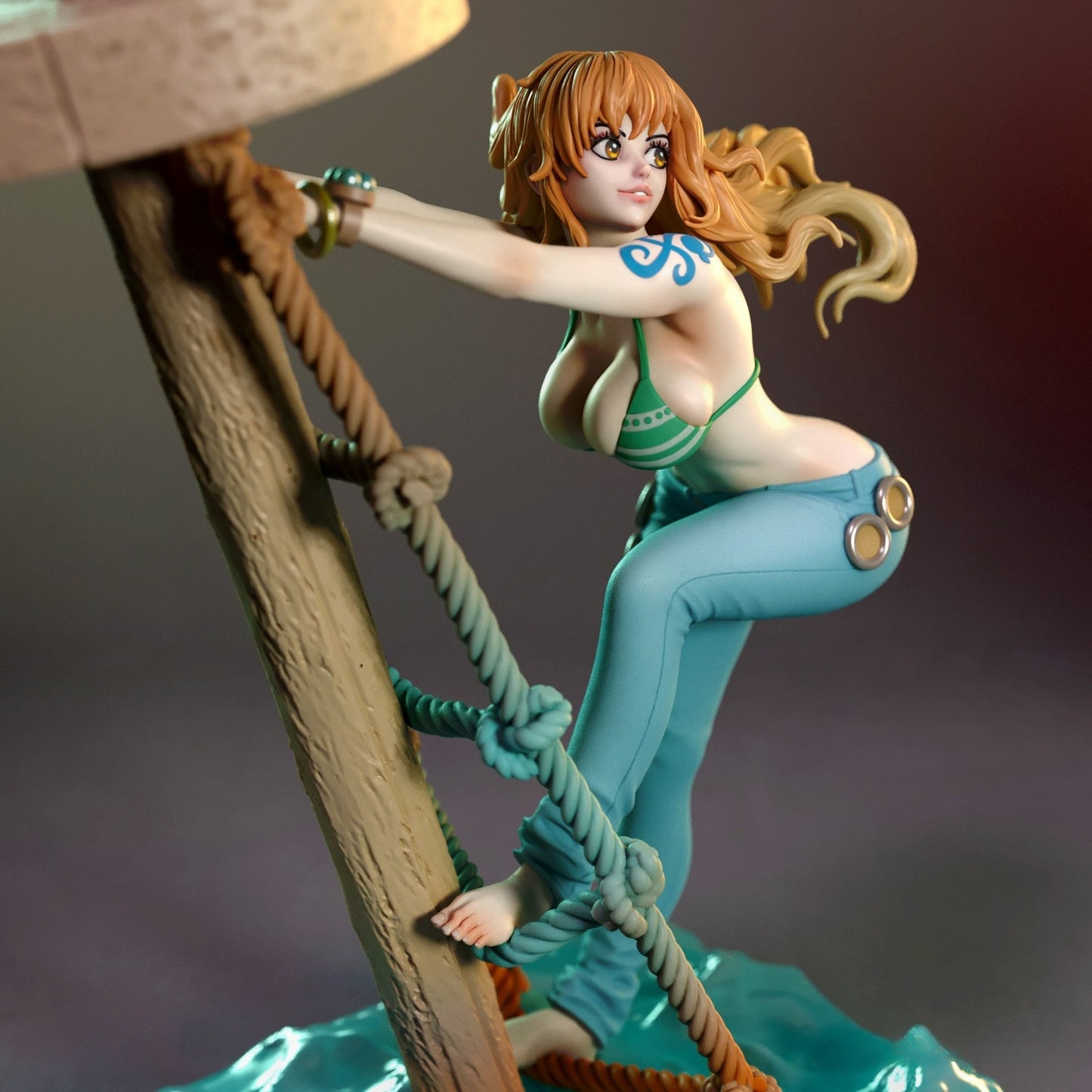 3831 Nami NSFW - One Piece - STL 3D Print Files