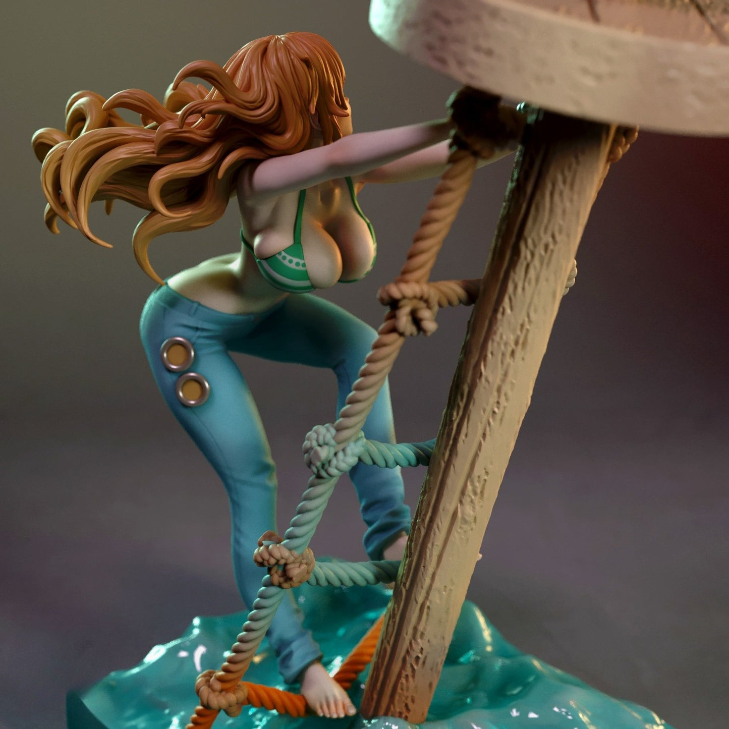 3831 Nami NSFW - One Piece - STL 3D Print Files