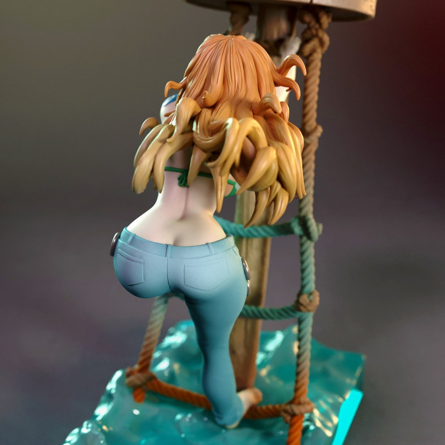 3831 Nami NSFW - One Piece - STL 3D Print Files
