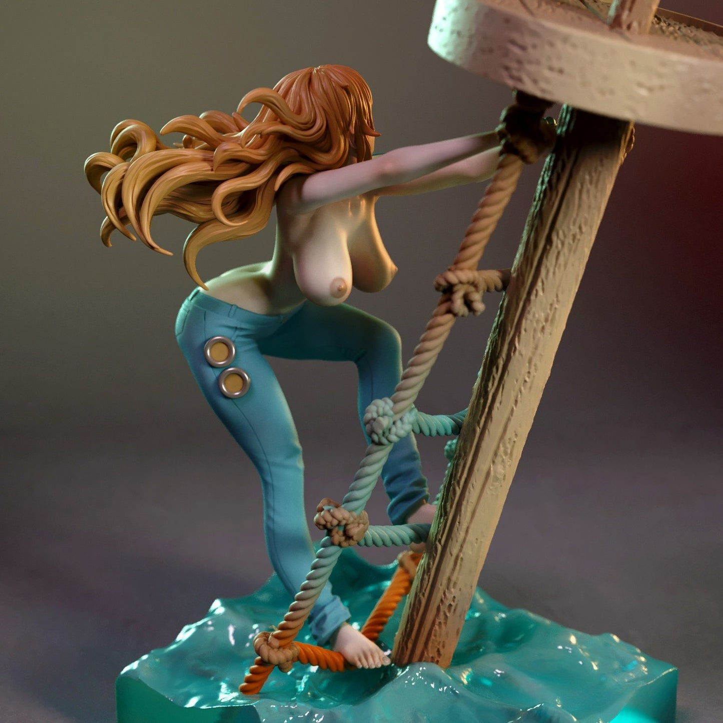 3831 Nami NSFW - One Piece - STL 3D Print Files
