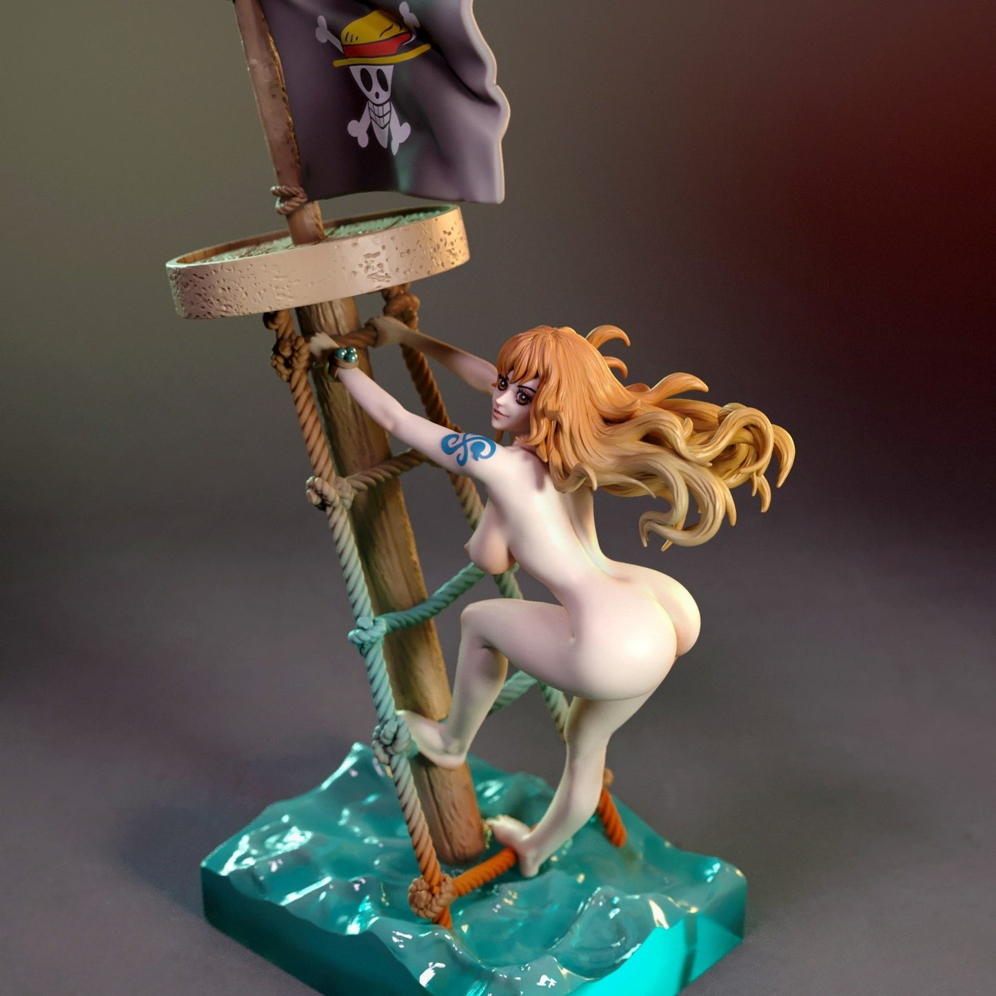3831 Nami NSFW - One Piece - STL 3D Print Files