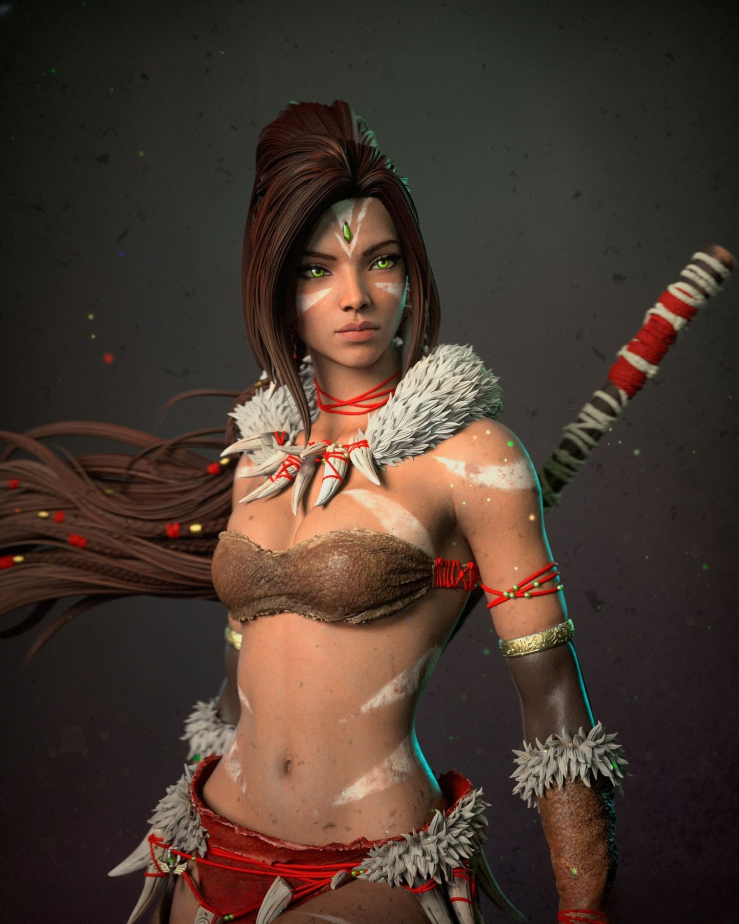 3810 Nidalee - League of Legends - STL 3D Print Files
