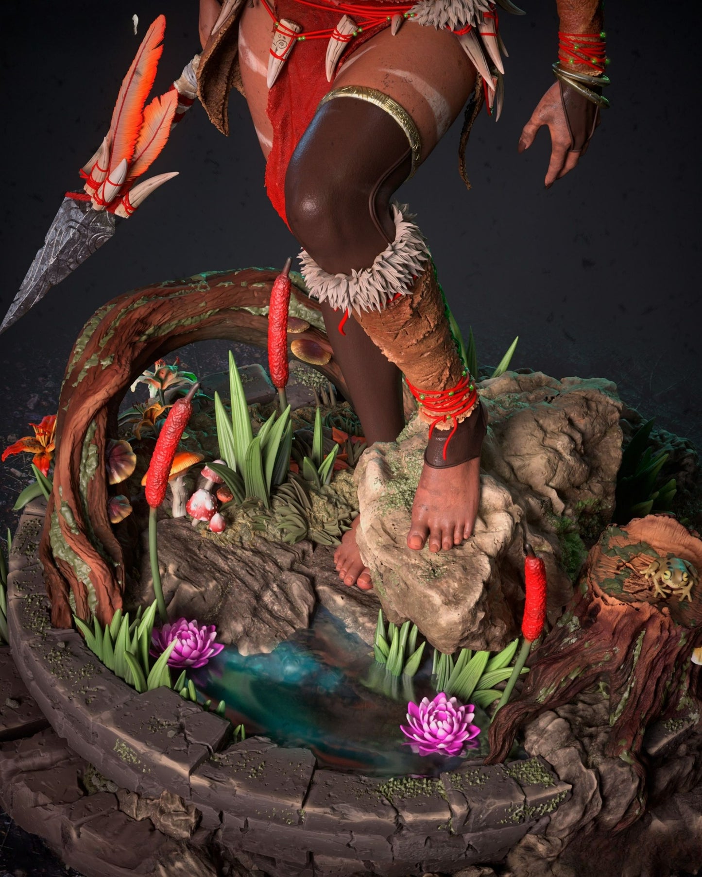 3810 Nidalee - League of Legends - STL 3D Print Files