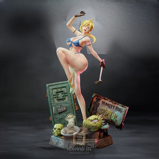 5325 Nikaido NSFW - Dorohedoro - STL 3D Print Files