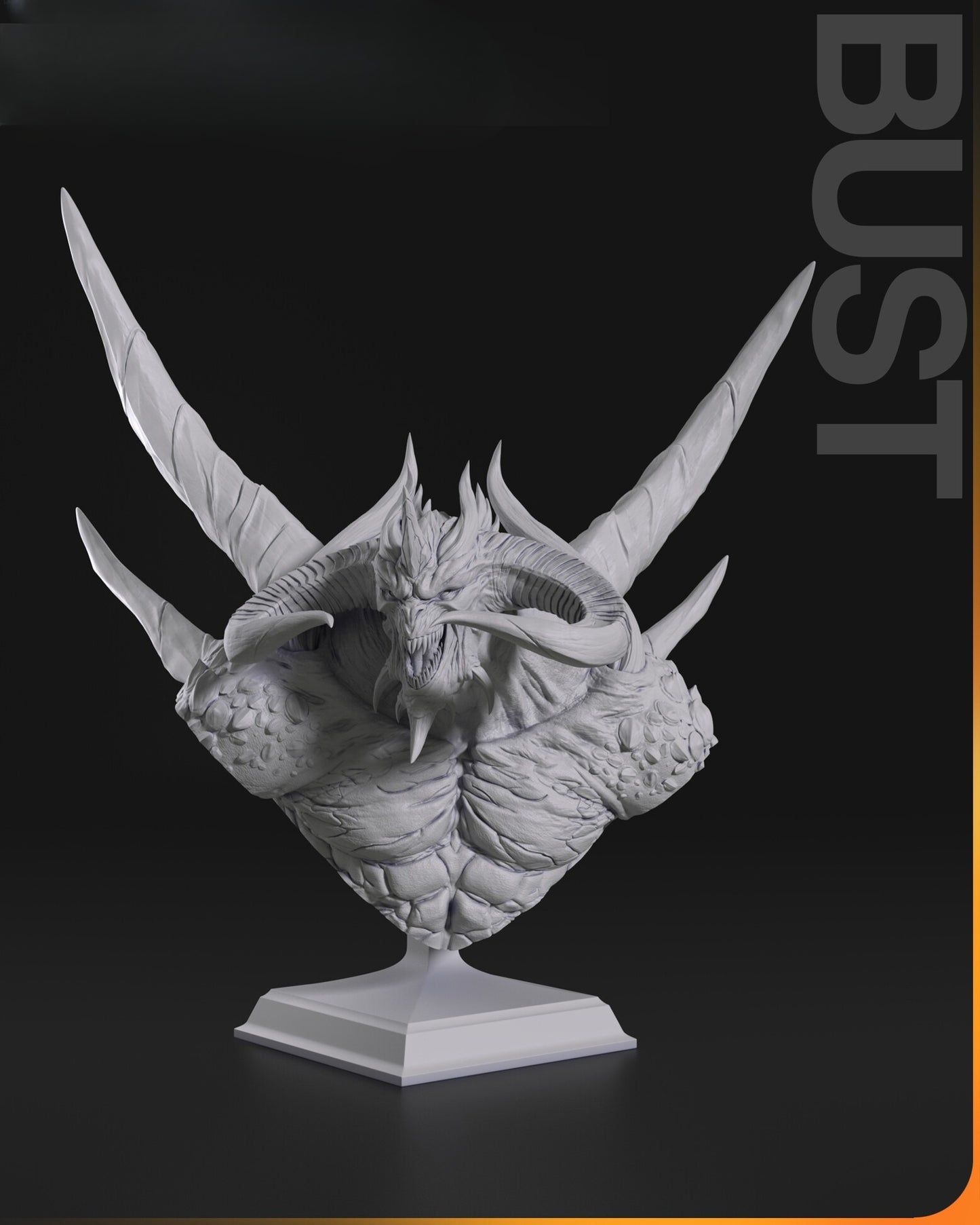 3444 The Dark Lord - Diablo - STL 3D Print Files