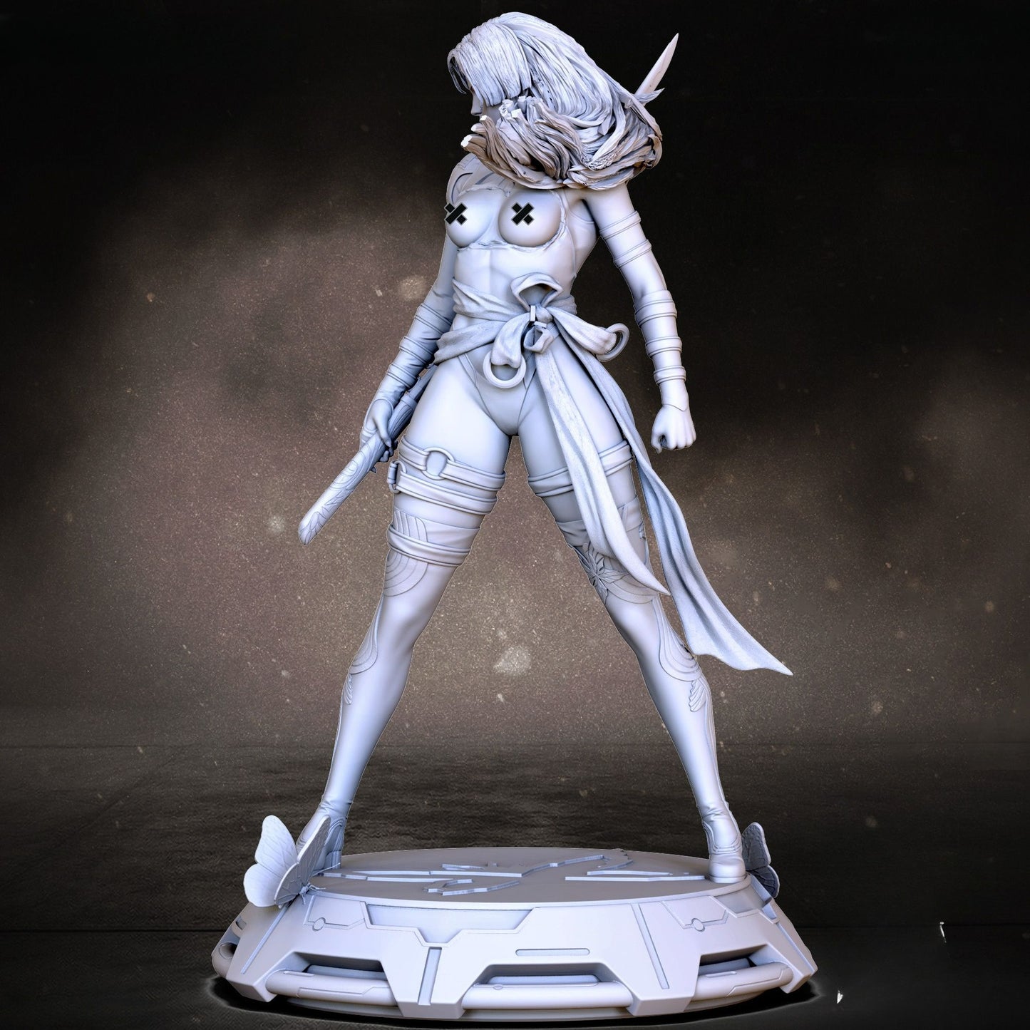 3828 Psylocke NSFW - Marvel Rivals - STL 3D Print Files