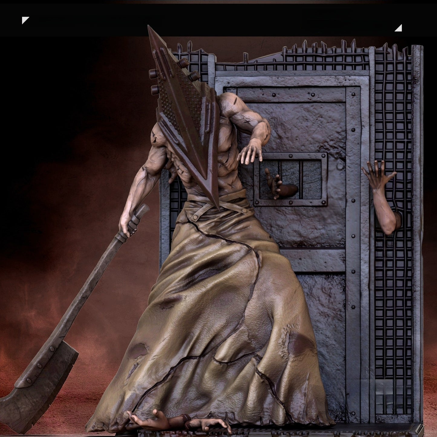 3461 Pyramid Head - Silent Hill - STL 3D Print Files