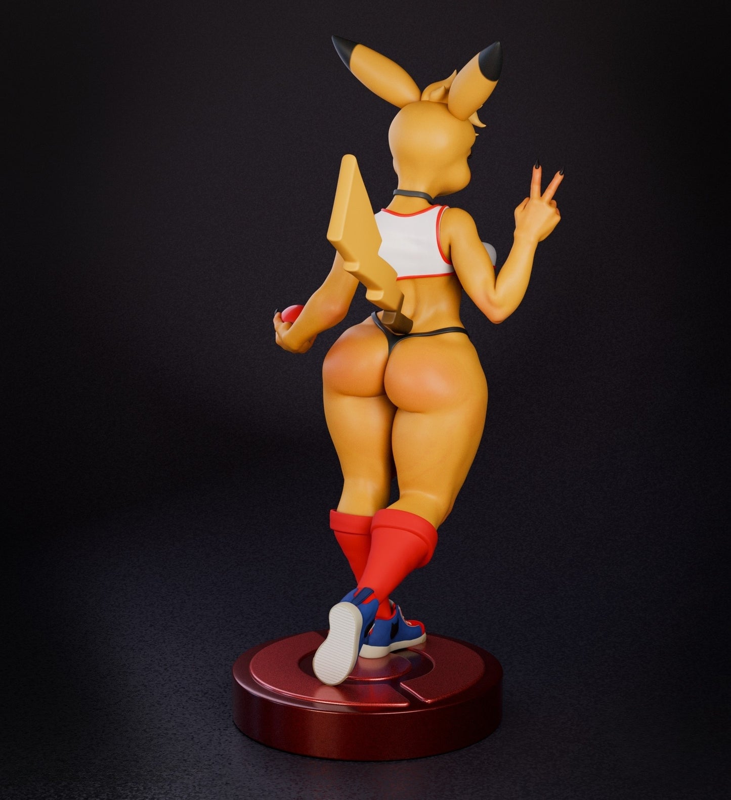 2919 Pikachu NSFW - POKEMON - STL 3D Print Files