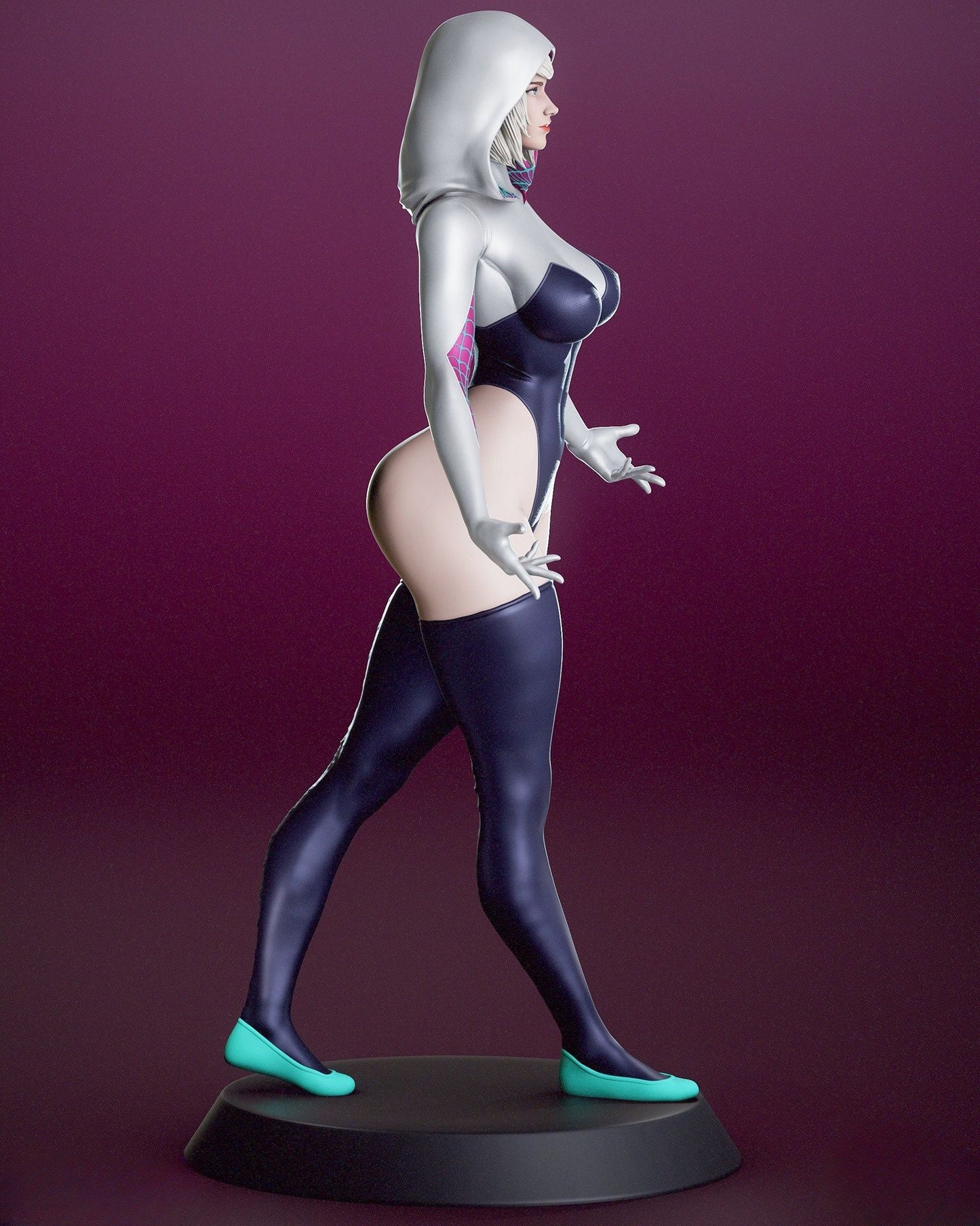 4198 Spider Gwen NSFW - Marvel Comics - STL 3D Print Files