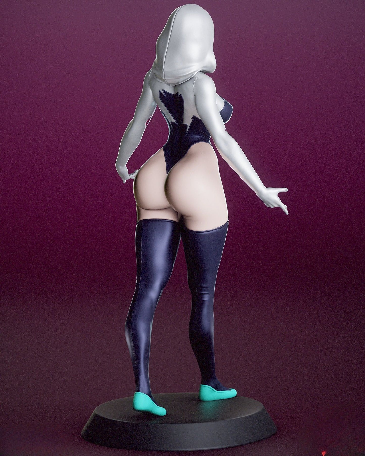 4198 Spider Gwen NSFW - Marvel Comics - STL 3D Print Files