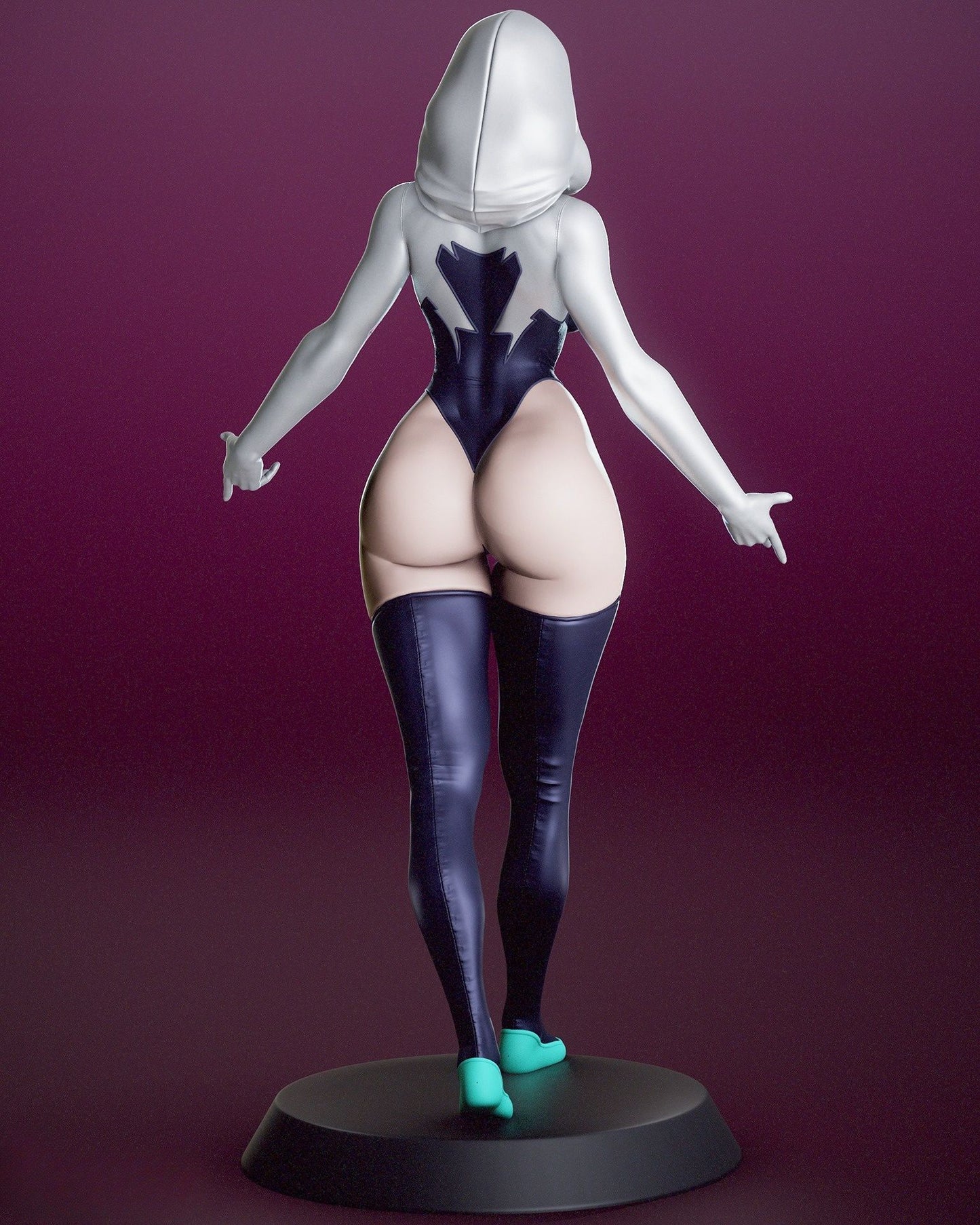 4198 Spider Gwen NSFW - Marvel Comics - STL 3D Print Files