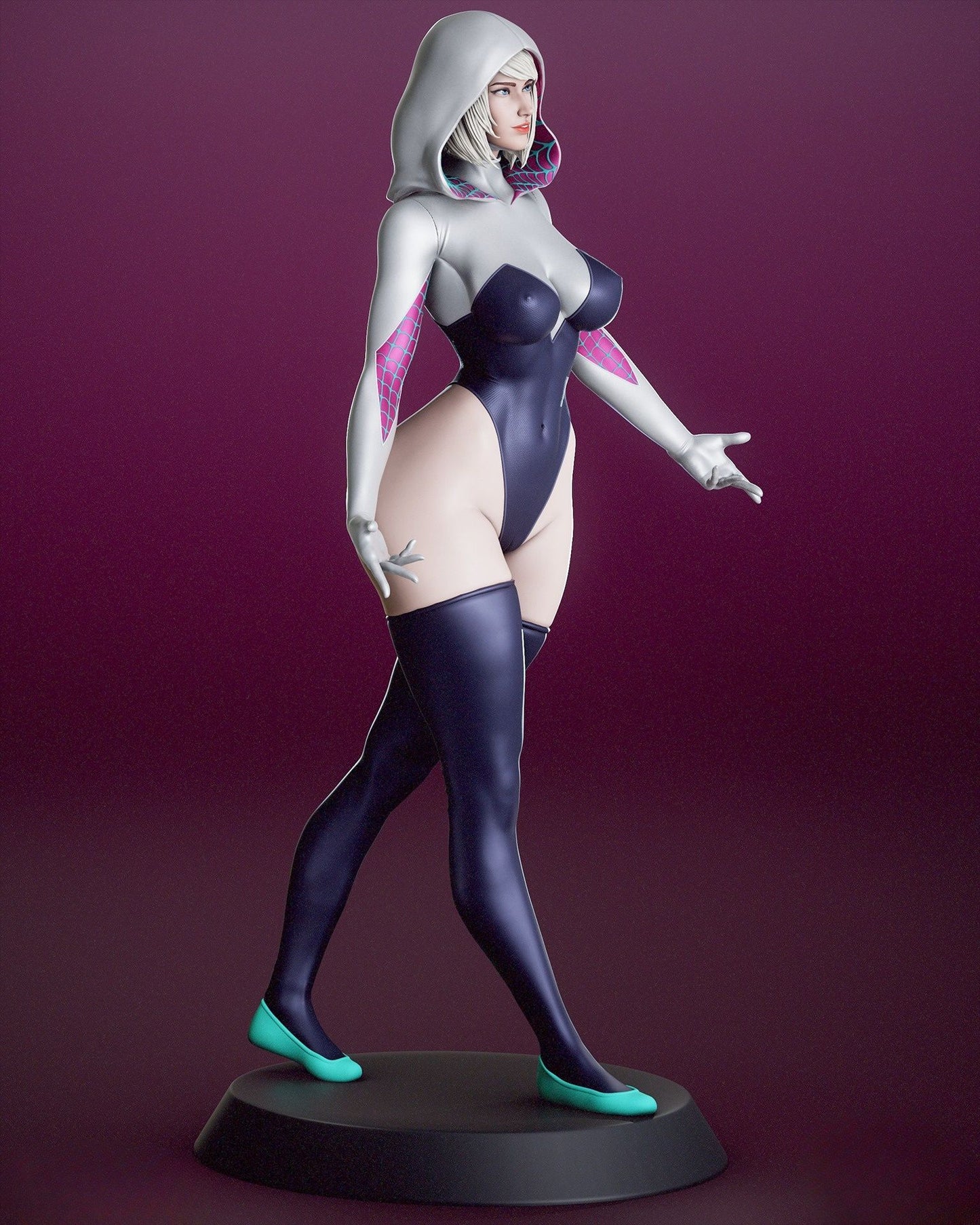 4198 Spider Gwen NSFW - Marvel Comics - STL 3D Print Files