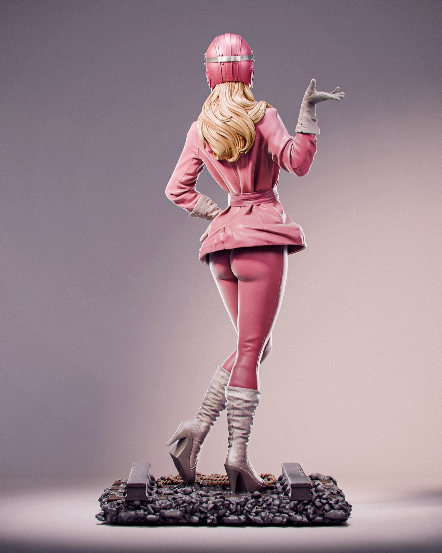 3409 Penelope Pitstop - Wacky Races - STL 3D Print Files