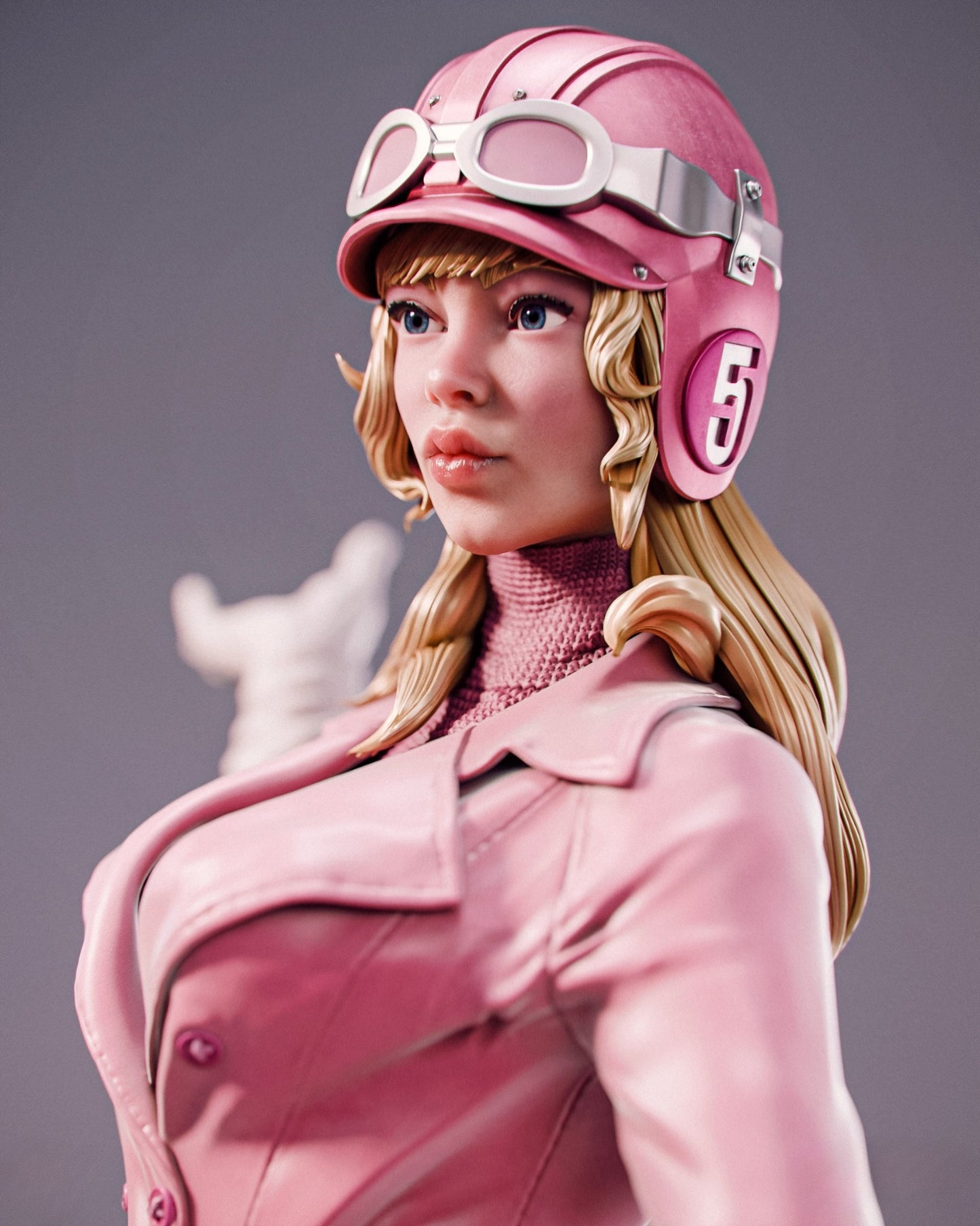 3409 Penelope Pitstop - Wacky Races - STL 3D Print Files
