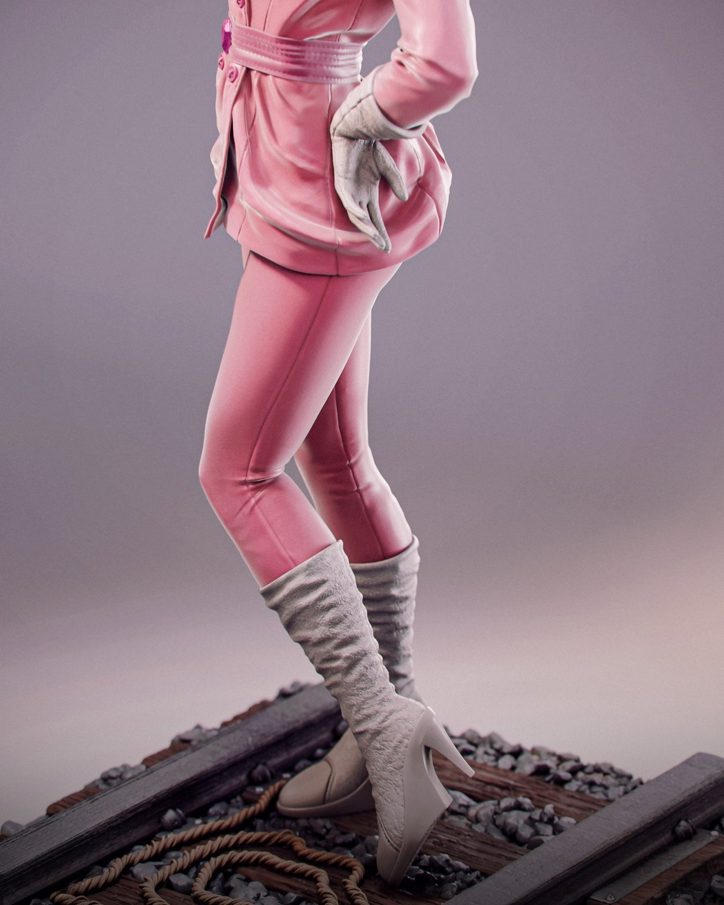 3409 Penelope Pitstop - Wacky Races - STL 3D Print Files