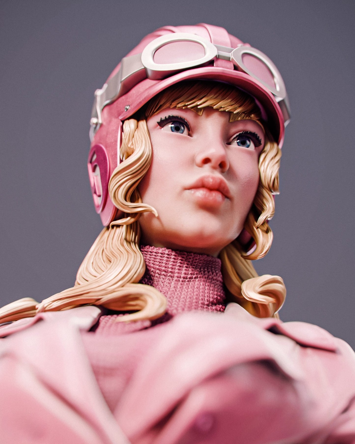 3409 Penelope Pitstop - Wacky Races - STL 3D Print Files