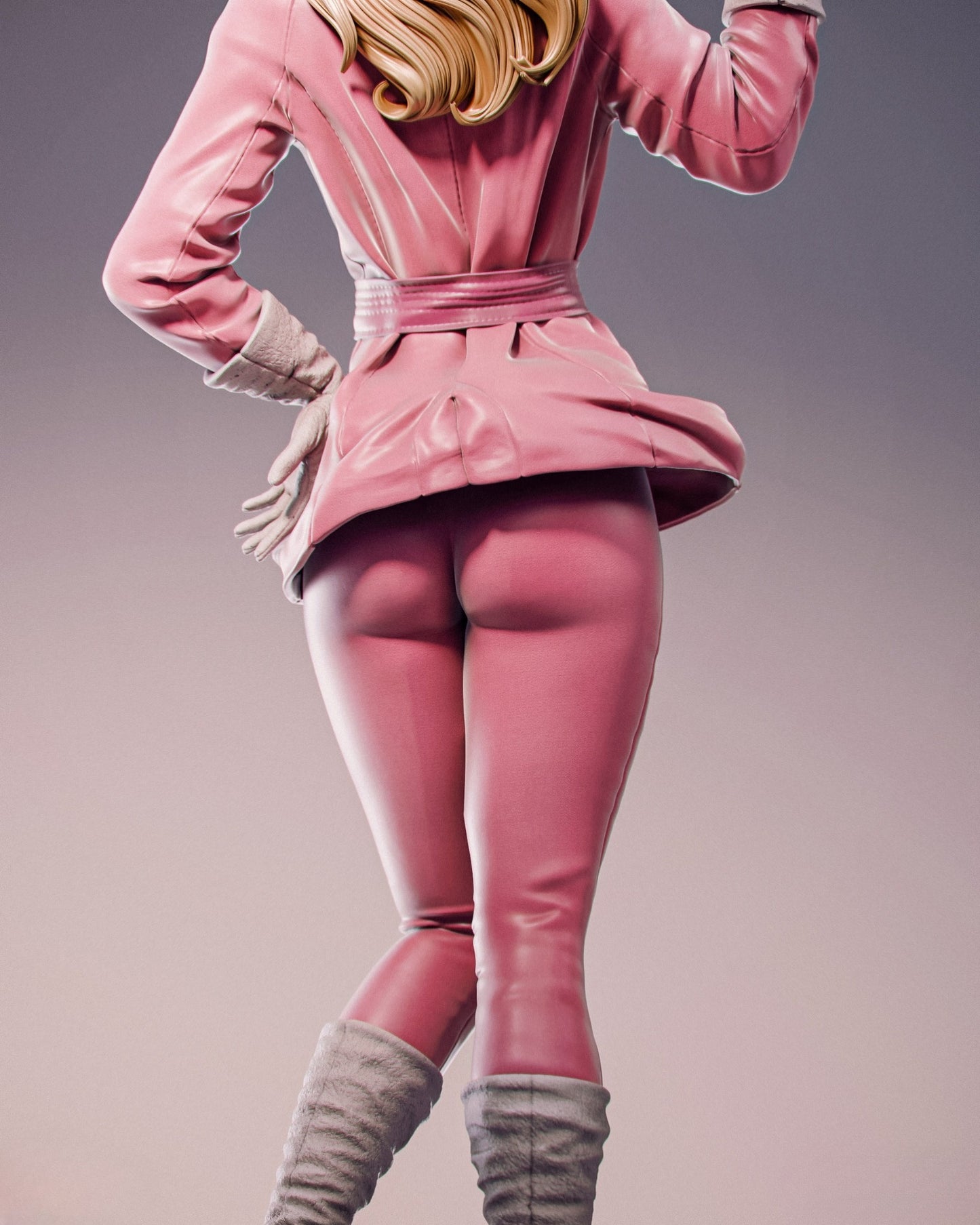 3409 Penelope Pitstop - Wacky Races - STL 3D Print Files