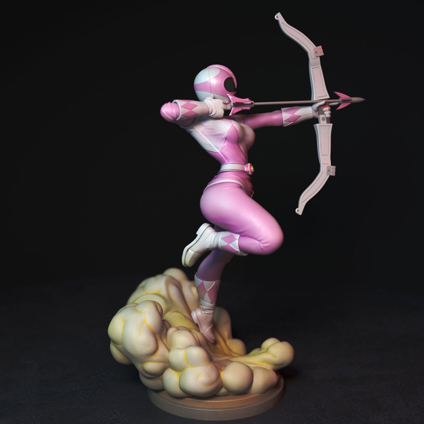 4114 Pink Ranger NSFW - Power Ranger - STL 3D Print Files