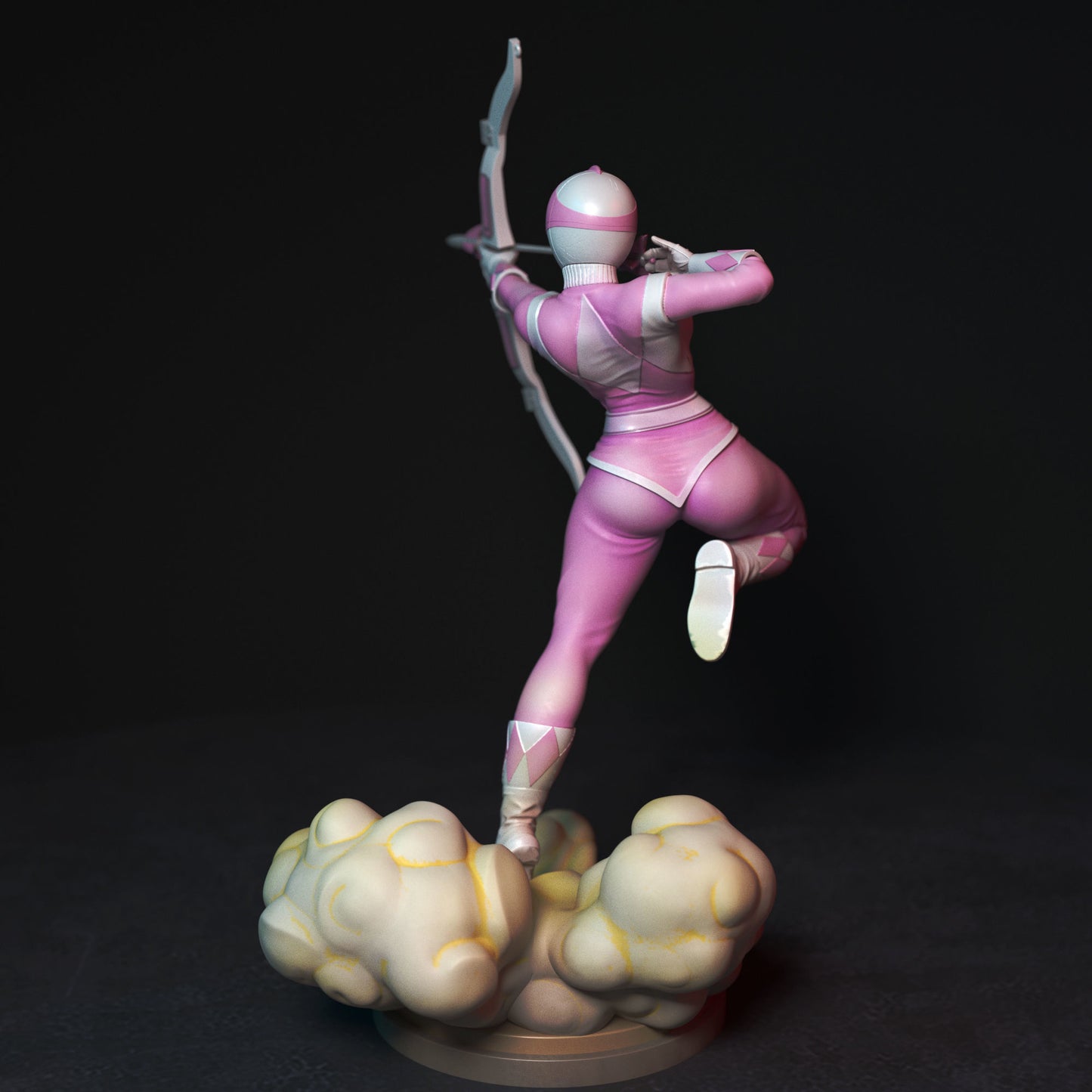 4114 Pink Ranger NSFW - Power Ranger - STL 3D Print Files