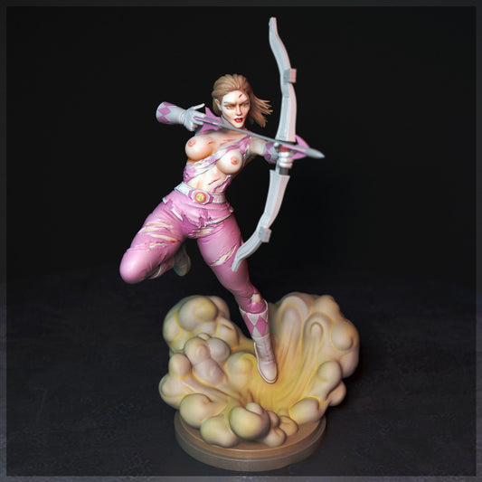 4114 Pink Ranger NSFW - Power Ranger - STL 3D Print Files