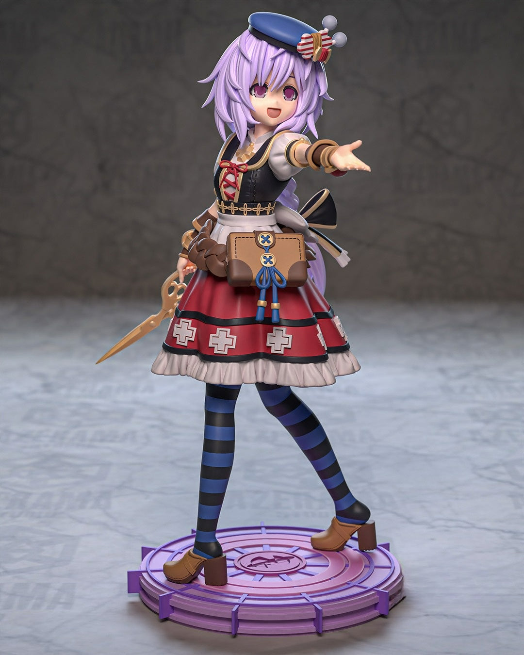 3628 Plutia - Hyperdimension Neptunia - STL 3D Print Files