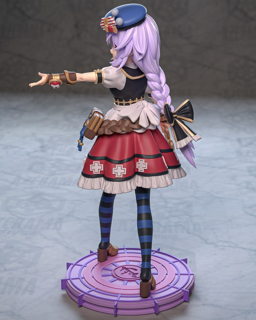 3628 Plutia - Hyperdimension Neptunia - STL 3D Print Files