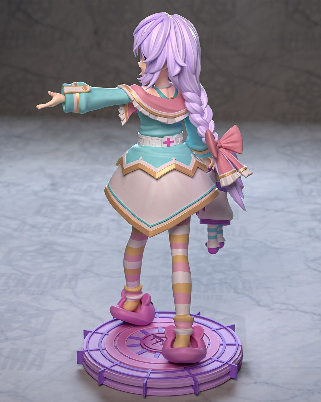 3628 Plutia - Hyperdimension Neptunia - STL 3D Print Files