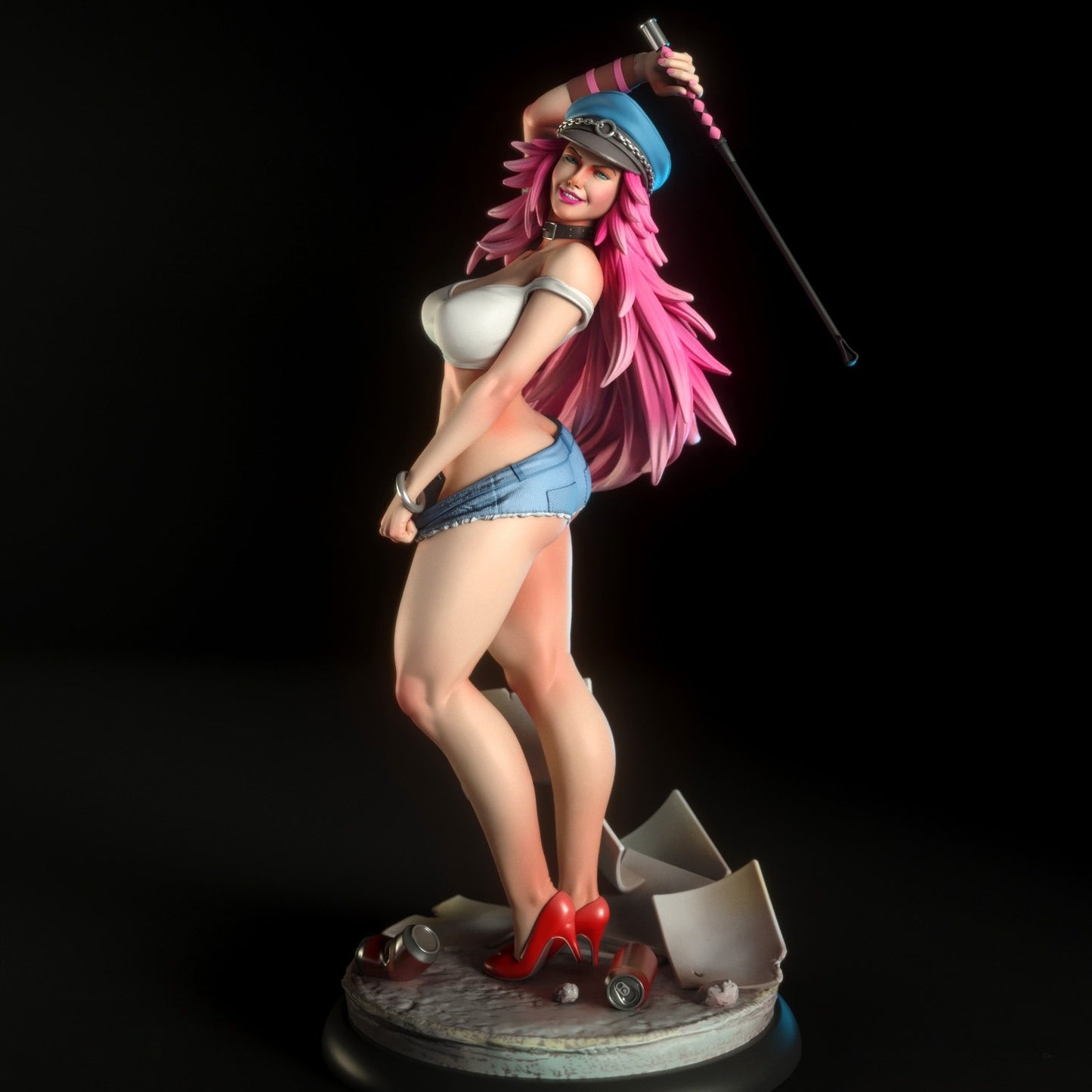 2905 Poison NSFW - Street Fighter - STL 3D Print Files