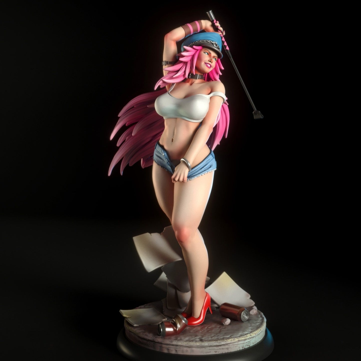 2905 Poison NSFW - Street Fighter - STL 3D Print Files