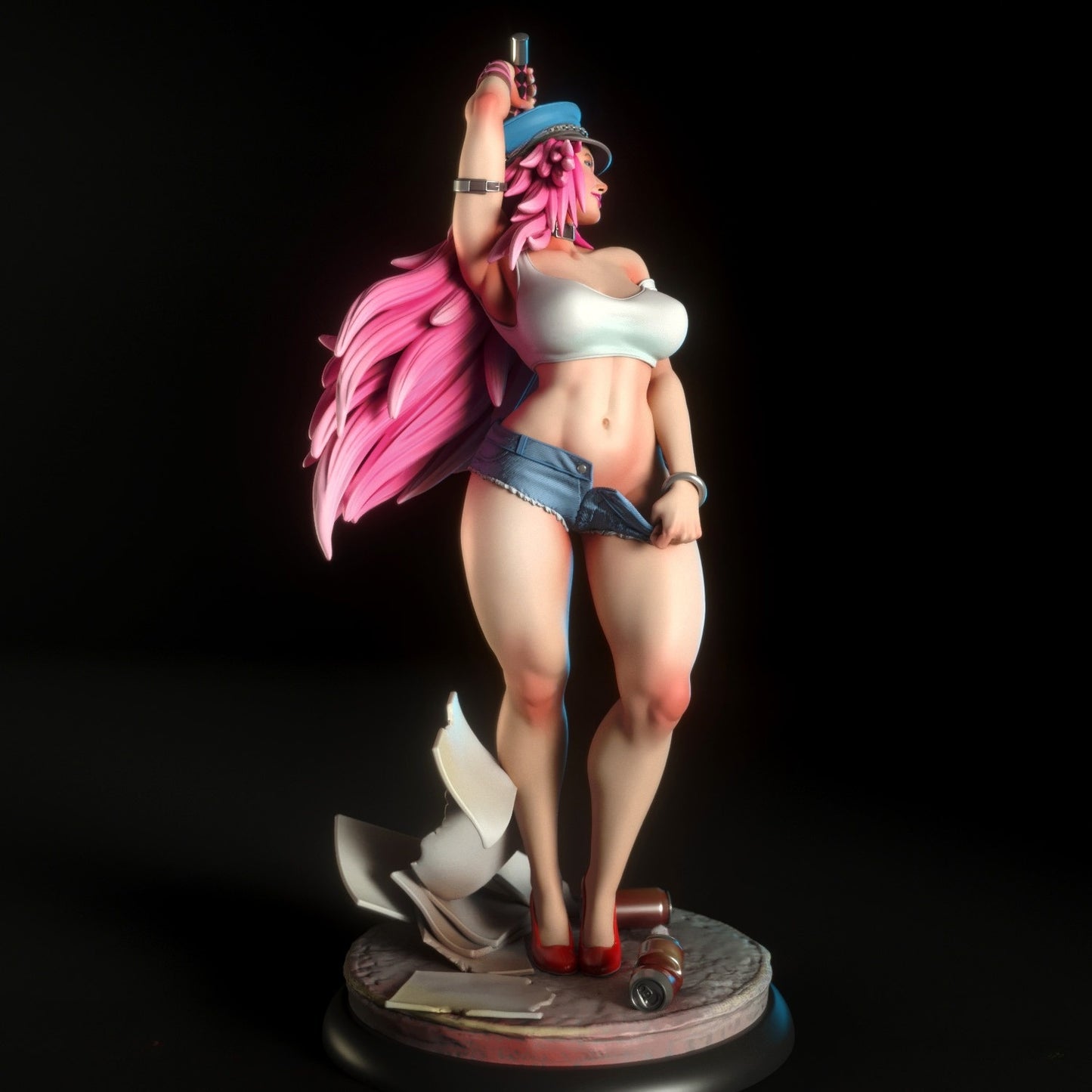 2905 Poison NSFW - Street Fighter - STL 3D Print Files