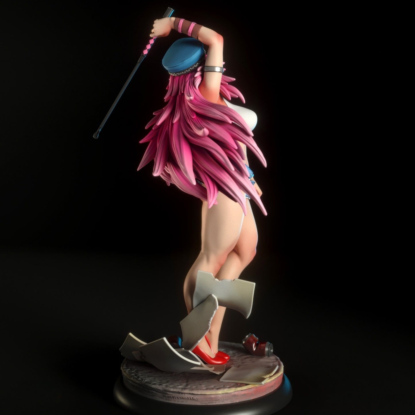 2905 Poison NSFW - Street Fighter - STL 3D Print Files